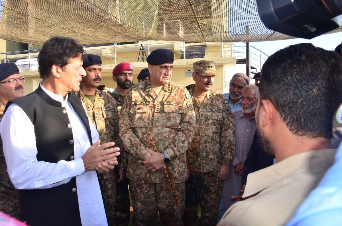 Pakistan PM Imran Khan visits LOC 