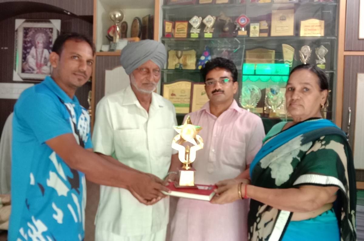 age 72 years, got 15 pg degree, education, fatehabad