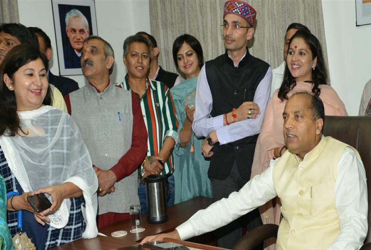 CM Jai Ram Thakur launched three G2C services of Municipal Corporation Shimla