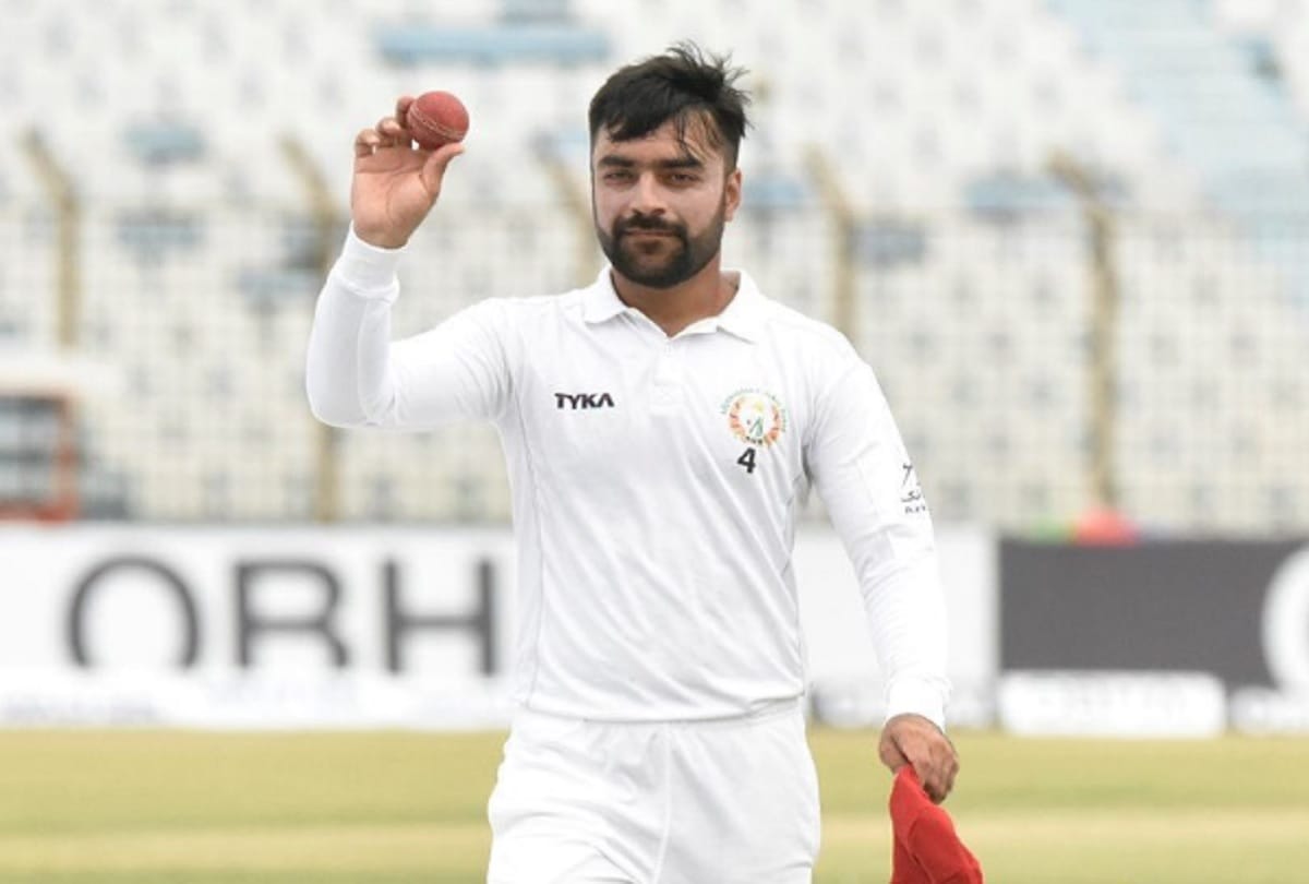 AFGvsZIM Rashid Khan creates record for bowling most overs in a Test in 21st century