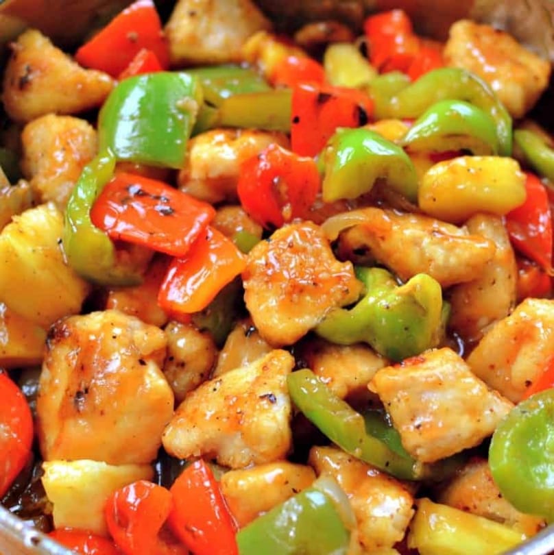 receipe of sweet and sour chicken