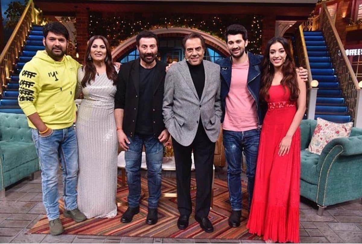 Dharmendra Sunny deol karan saher bamba pal pal dil ke paas at the kapil Sharma Show