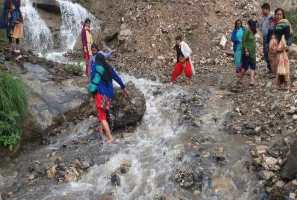 Flood in pithoragarh after Cloudburst danger situation after two days