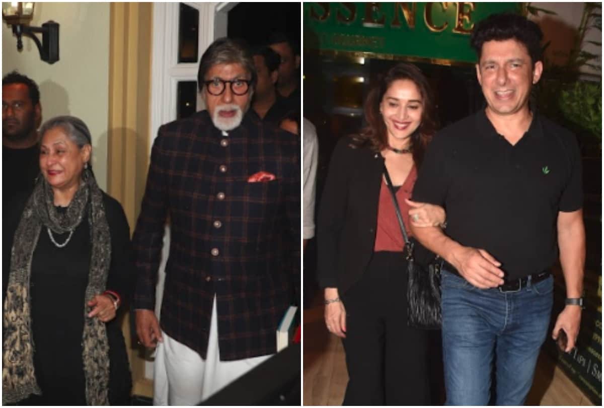 amitabh bachchan to madhuri dixit bollywood celebrities spotted