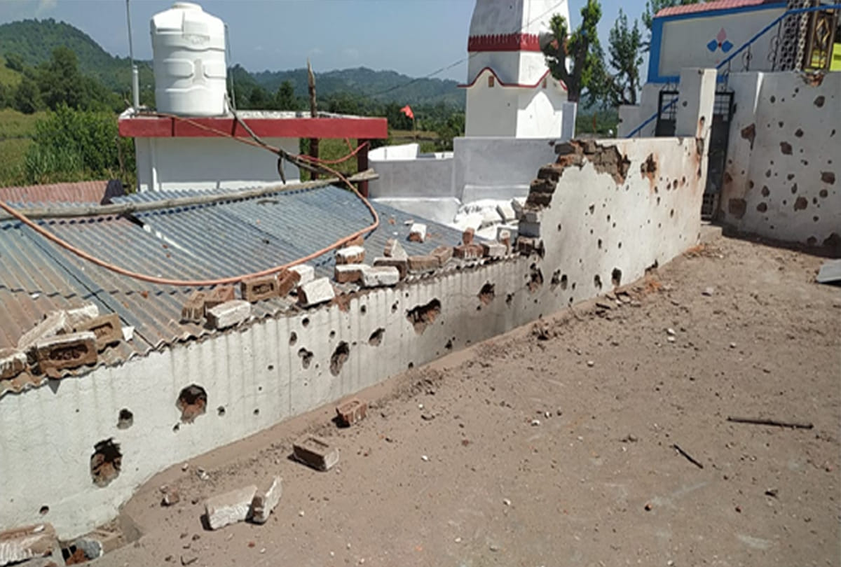 ceaseefire violation by pakistan in nowshera and sunderbani sector jammu kashmir