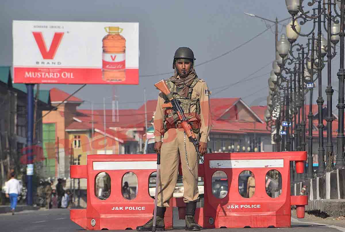 Increased security in Srinagar after Imran Khan's statement, jammu kashmir news
