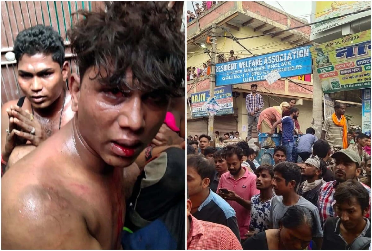 four man beaten up in suspicion of child theft