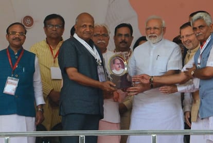 Prime Minister Narendra Modi Vijay Sankalp rally in Rohtak