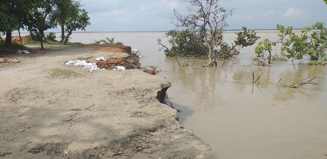 saryus water level rises.
