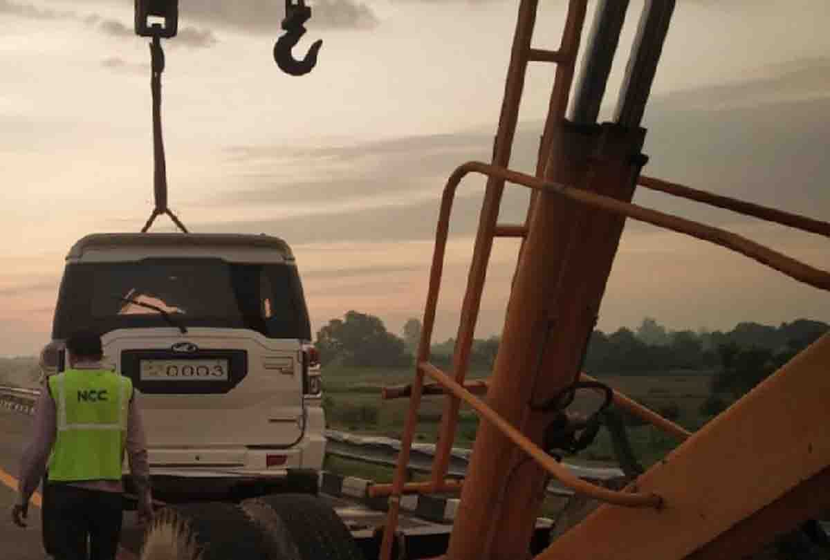 Accident on Agra-Lucknow Expressway, nine injured