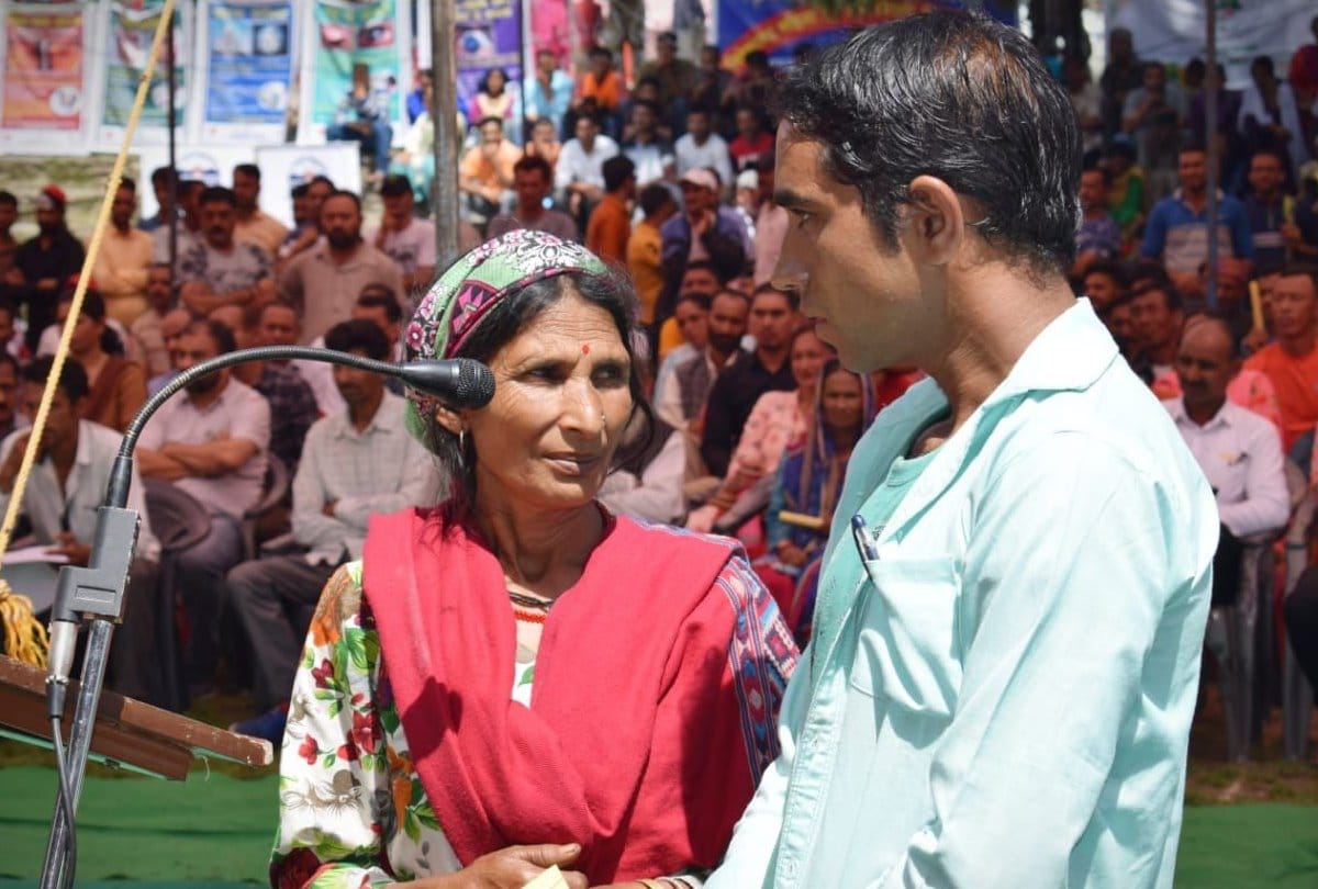 Janmanch in Chamba Social security pension stopped of Divyang