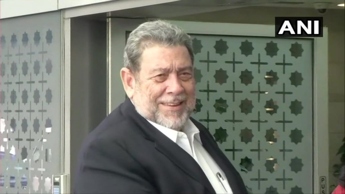 St Vincent and the Grenadines PM arrives Delhi for five day visit