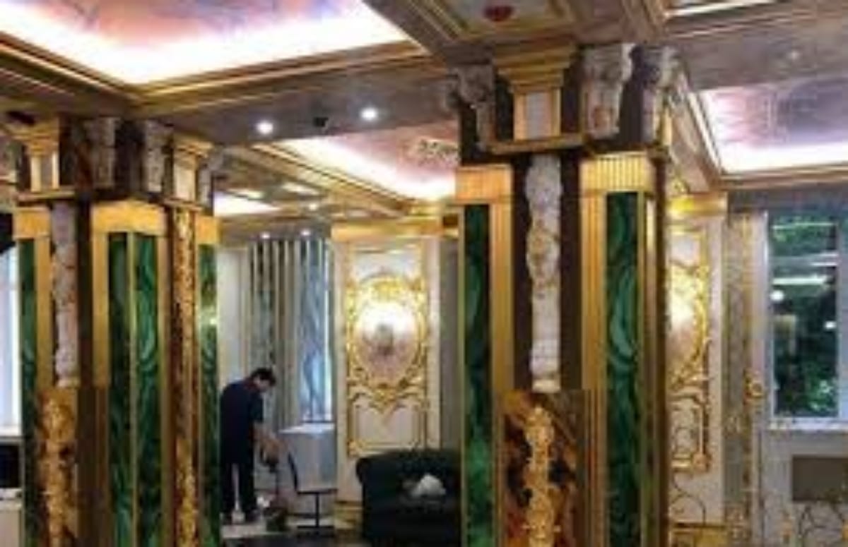 Russian businessman transform his school into palace