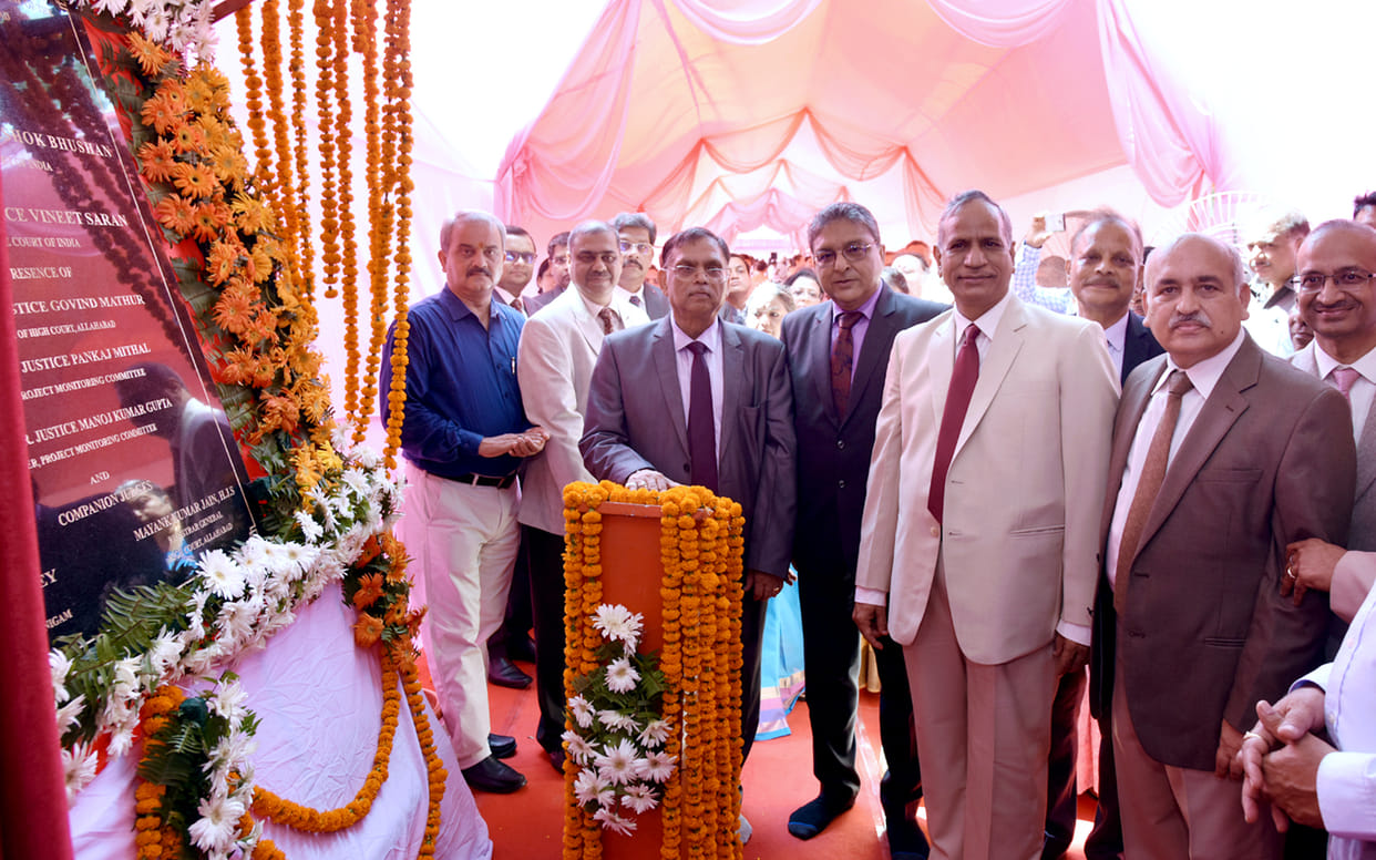 The foundation stone of the High Court Museum was laid