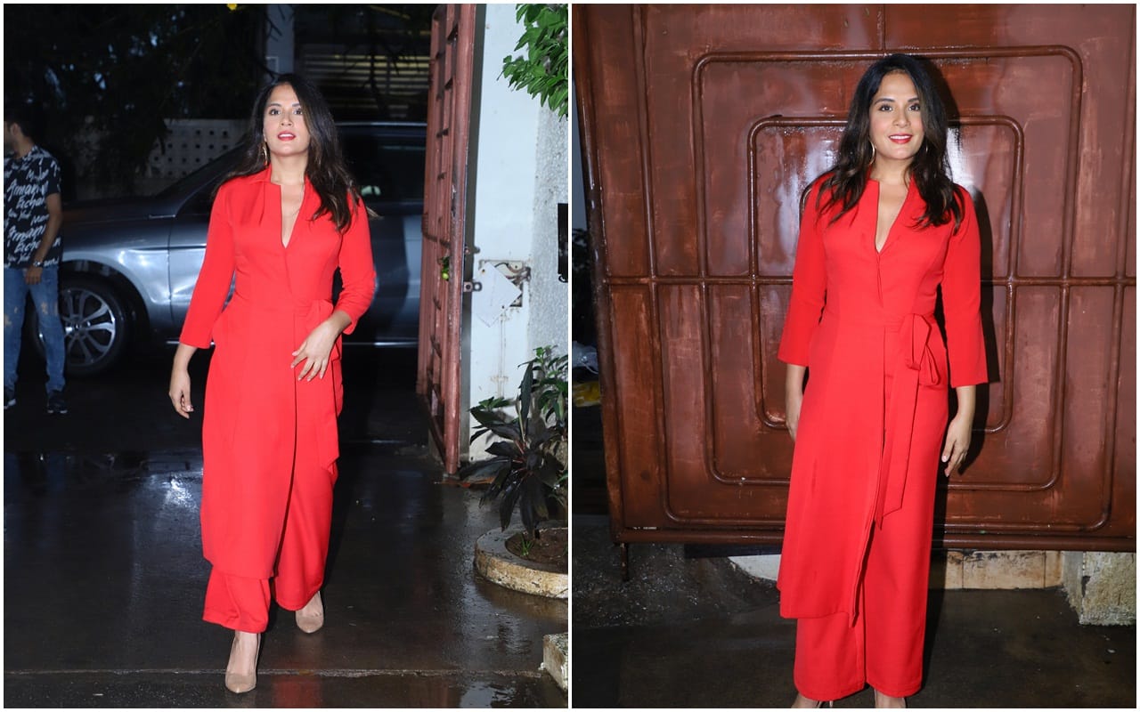 Swara Bhaskar Amyra Dastur and other stars attended Richa Chadha Film Section 375 screening