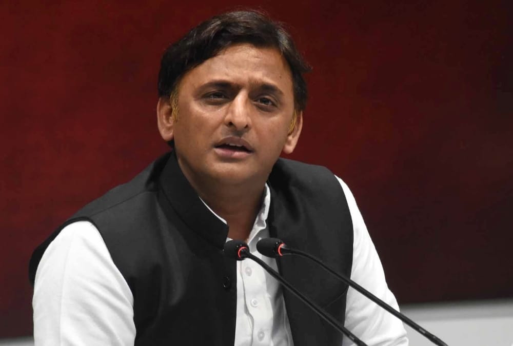 Akhilesh yadav comments on yogi government's two and half year performance.