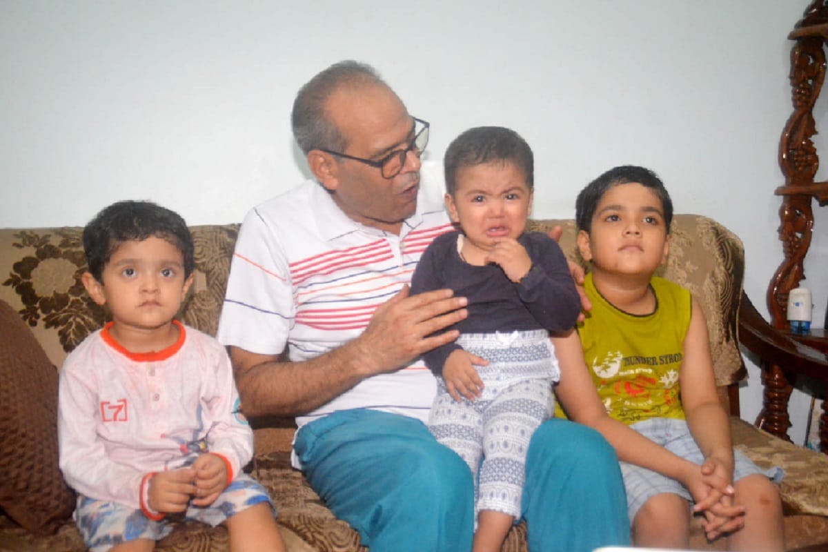 Children become grandfather as soon as they are born at Nirpura village of Baghpat district