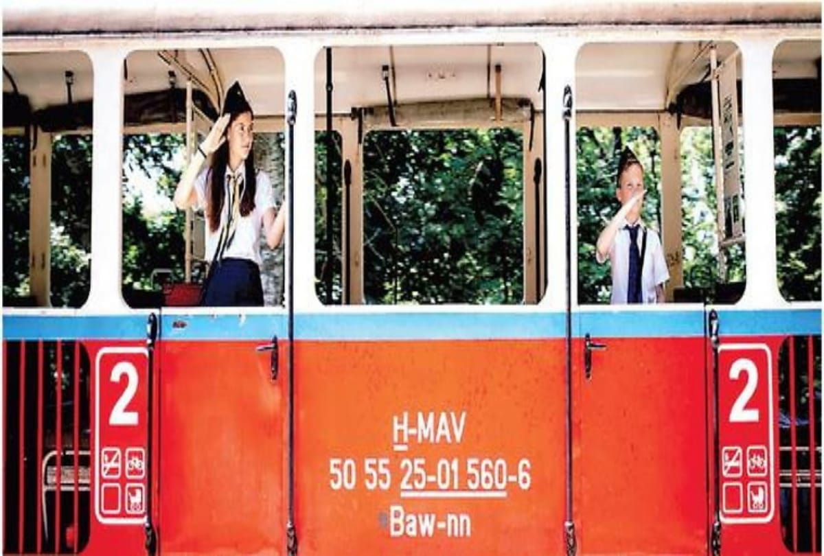 know about children railway of budapest in hungary