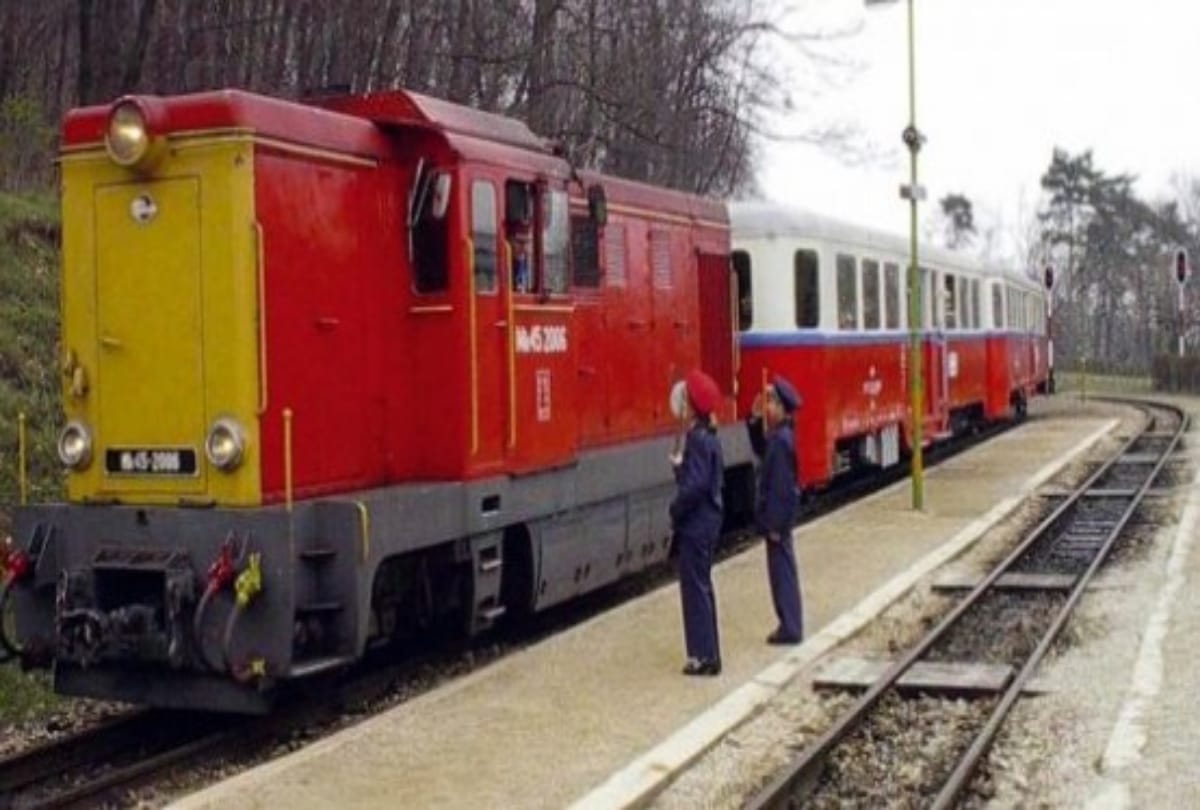 know about children railway of budapest in hungary
