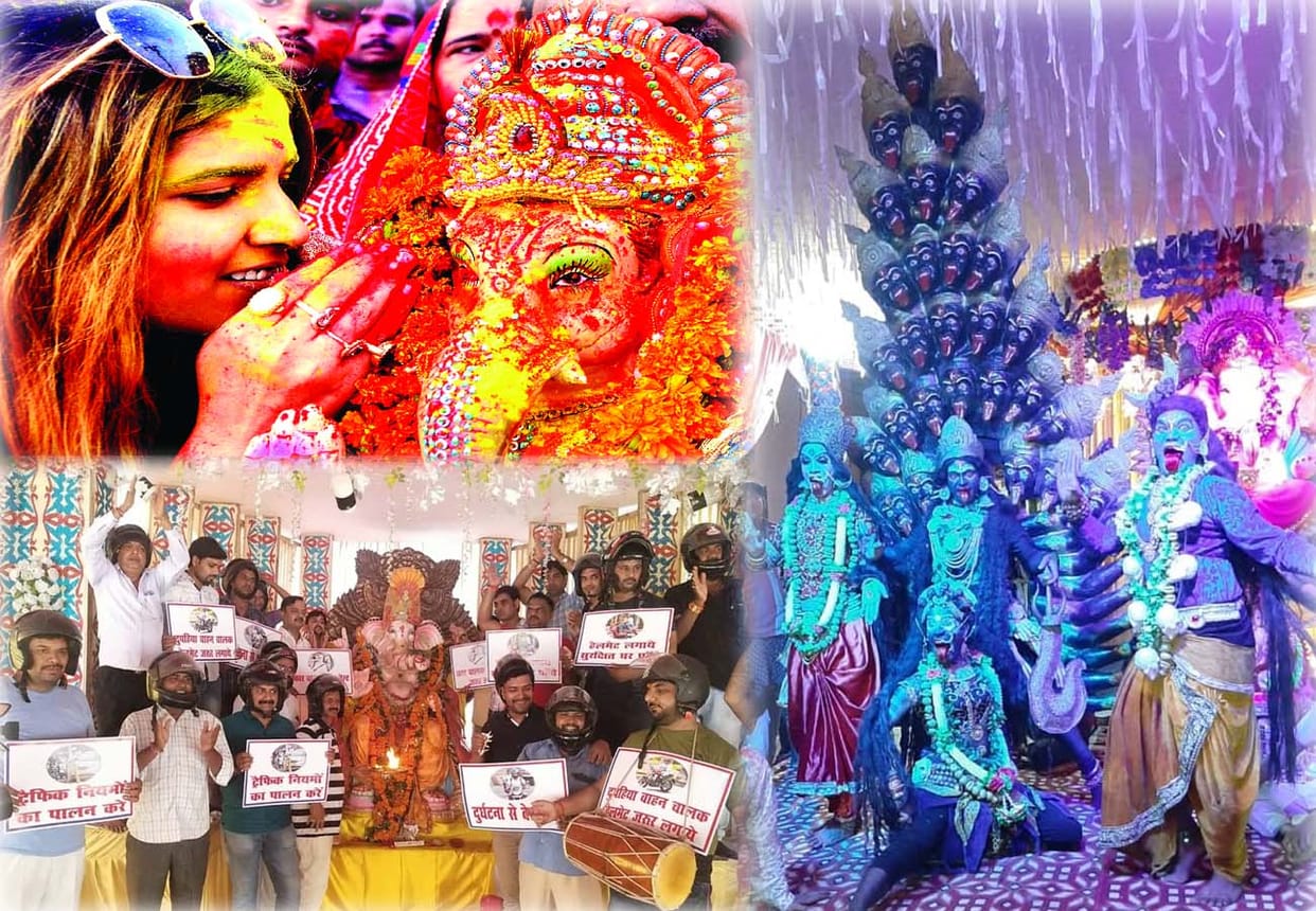 Ganesh Visarjan 2019: ganesh mahotsav celebration in kanpur