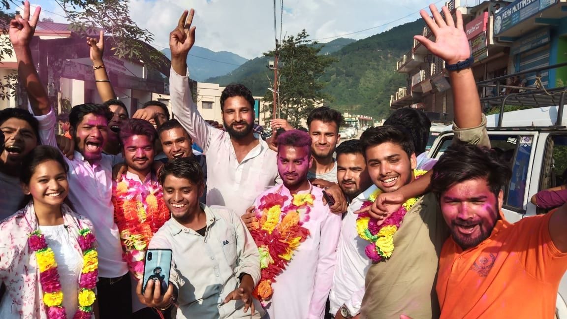 ABVP occupies all posts, including student union president