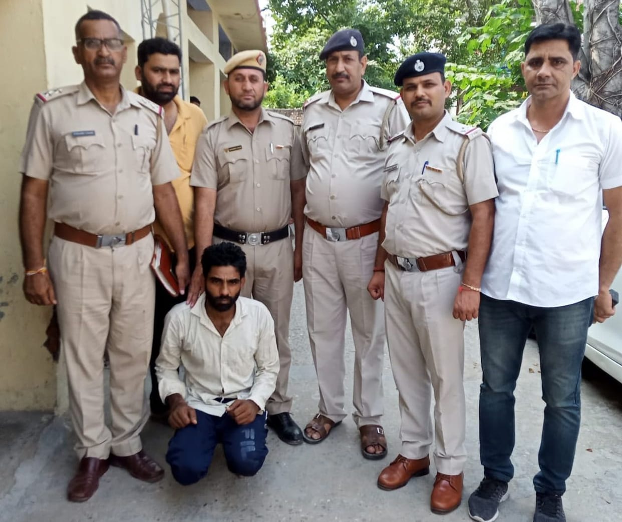 one arrested, police