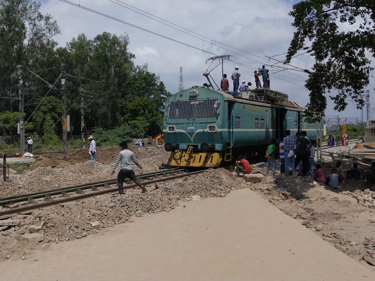 trains canceled in bhadohi railway station due to repair work on cantt railway