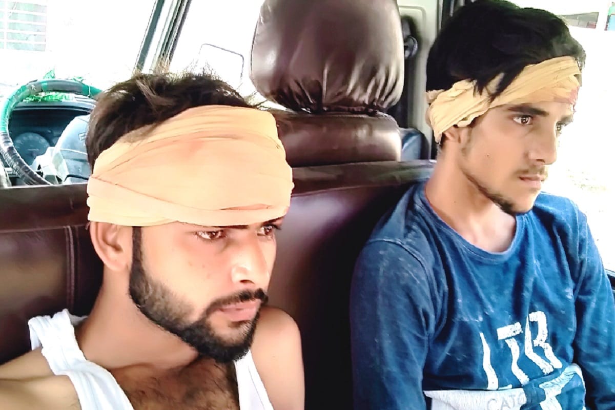 Conflict between two sides and eight injured at a village of Muzaffarnagar district