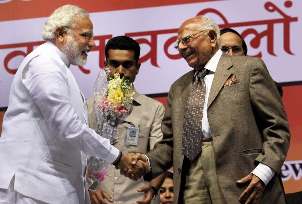 Ram jethmalani man who came from karachi with 1 paisa completes journey of 25 lakh rupee fees lawyer