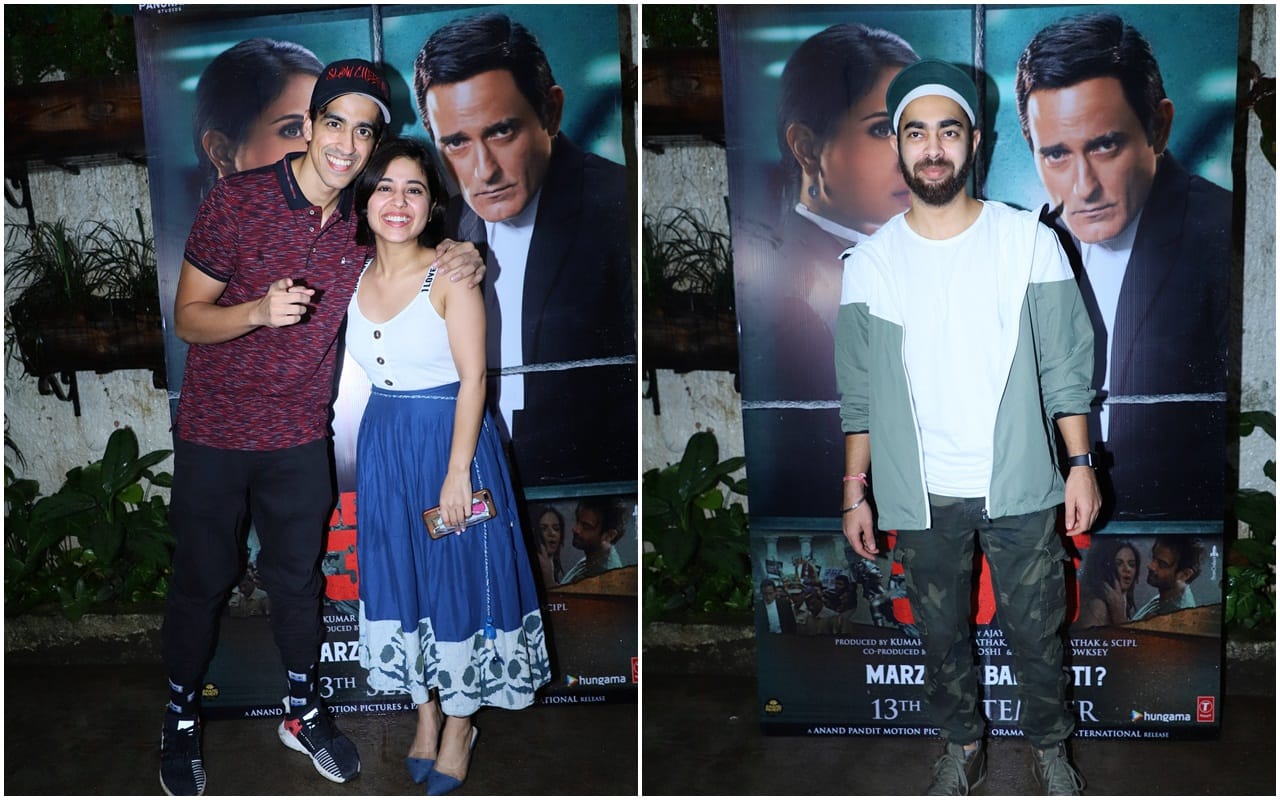 Swara Bhaskar Amyra Dastur and other stars attended Richa Chadha Film Section 375 screening