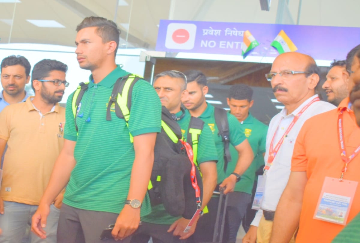 Dharamshala painted in the color of cricket as soon as the South Africa team arrives