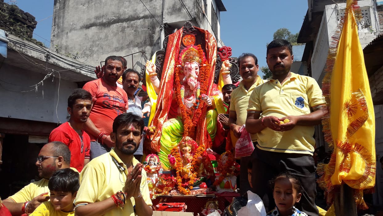 ganesh mahotsw in riyasi