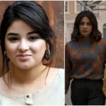 Zaira Wasim and Priyanka Chopra