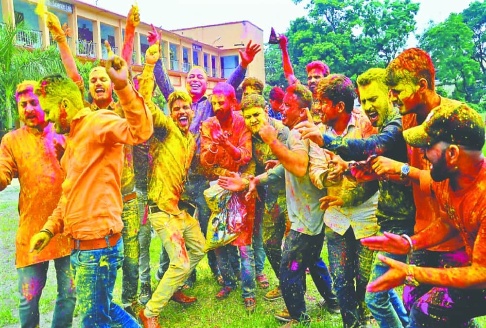 Student union election 2019 Celebration after win in dehradun