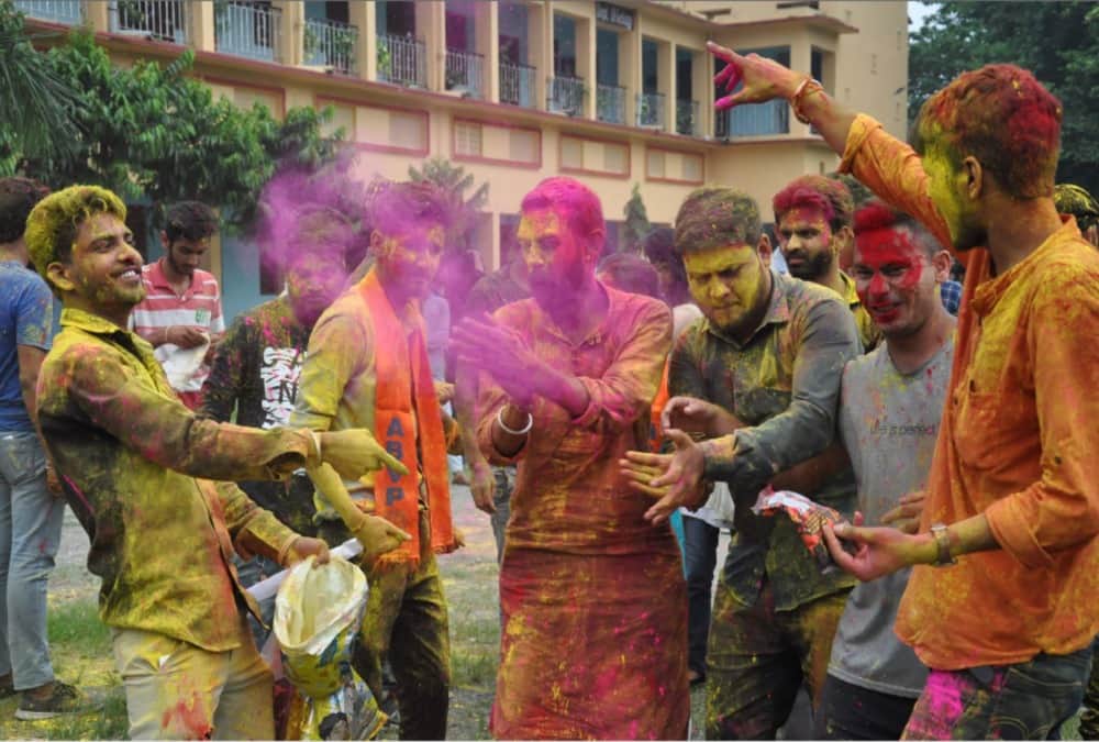 Student union election 2019 Celebration after win in dehradun