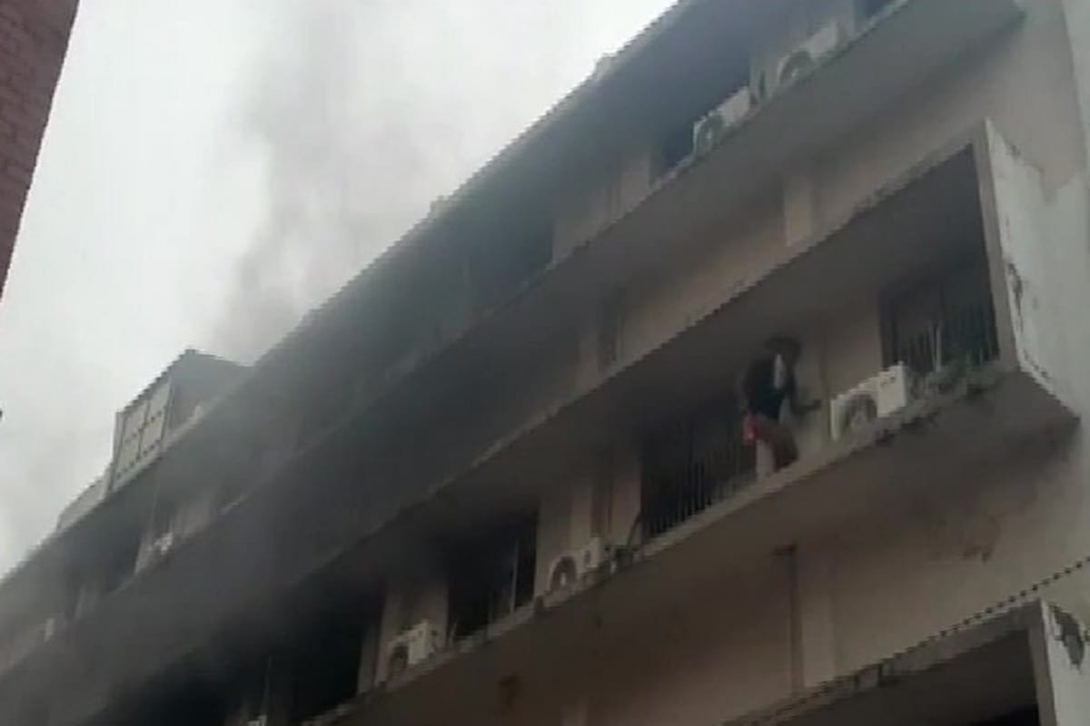 Gujarat: A fire broken out at the pediatric ward of Shree Sir Sayaji General Hospital in Vadodara