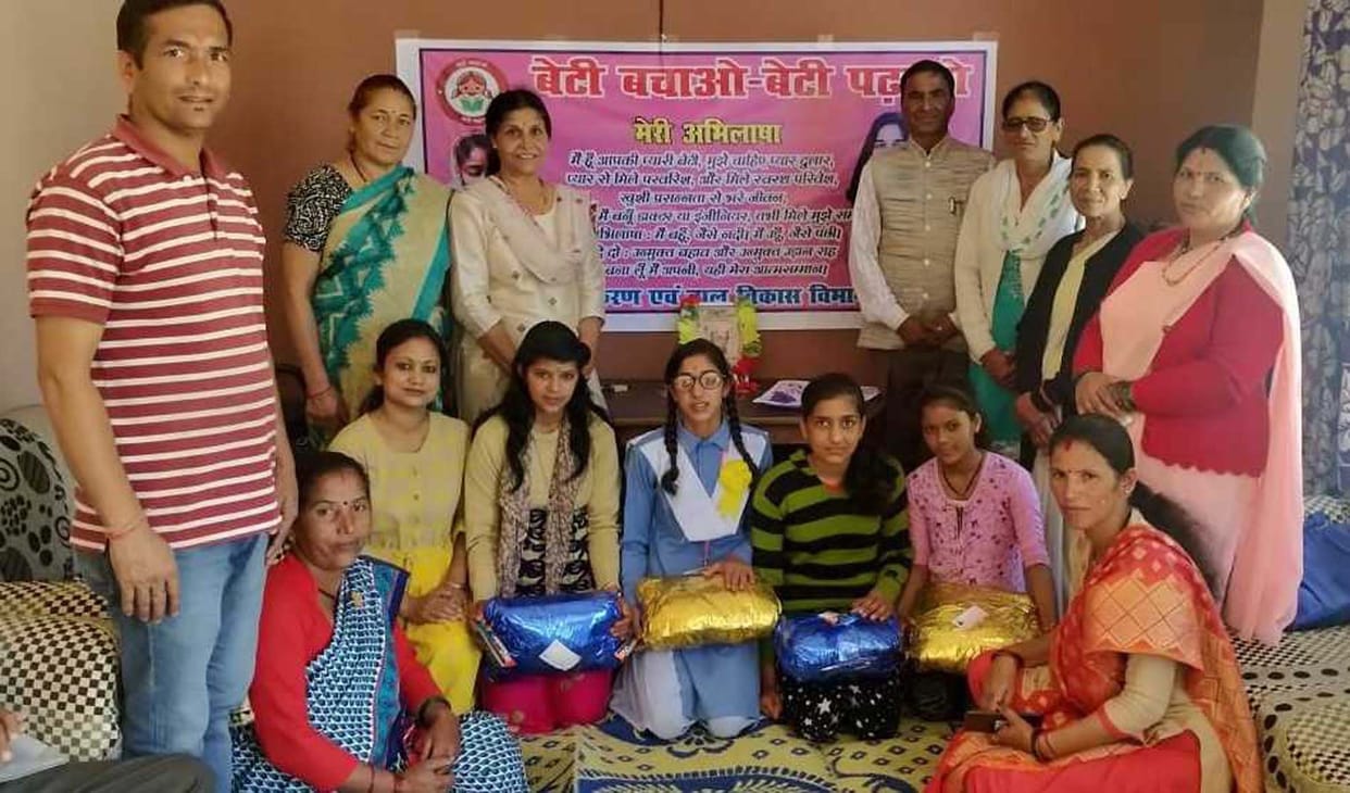 Honour to people who contribute in Beti Bachao-Beti Padhao campaign