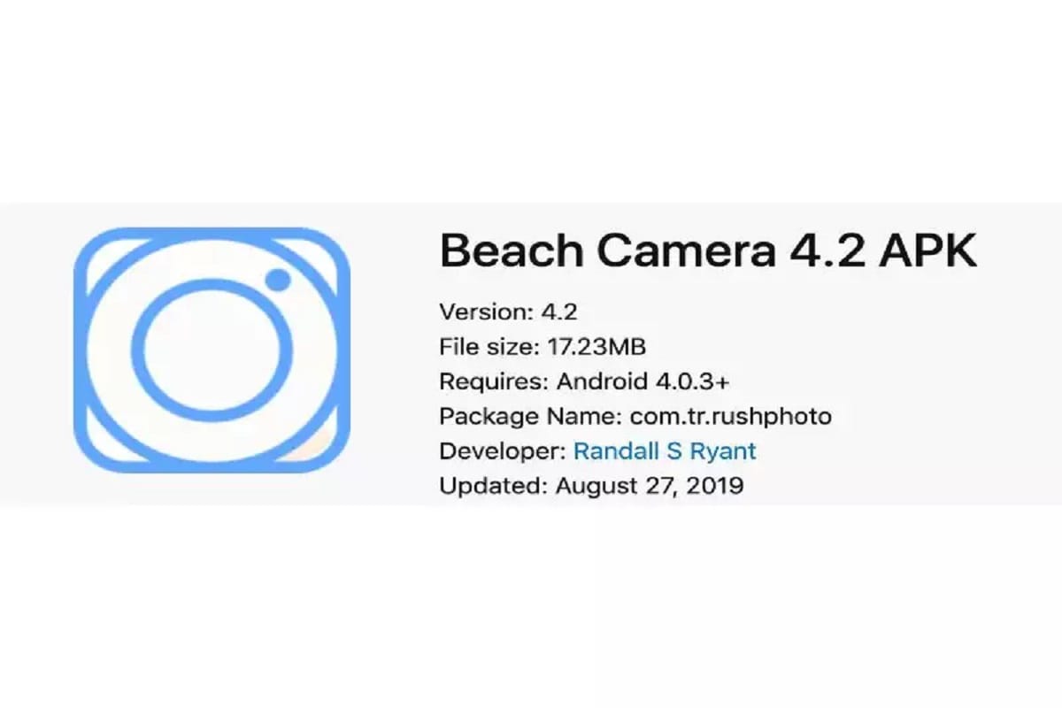 Beach Camera 4.2