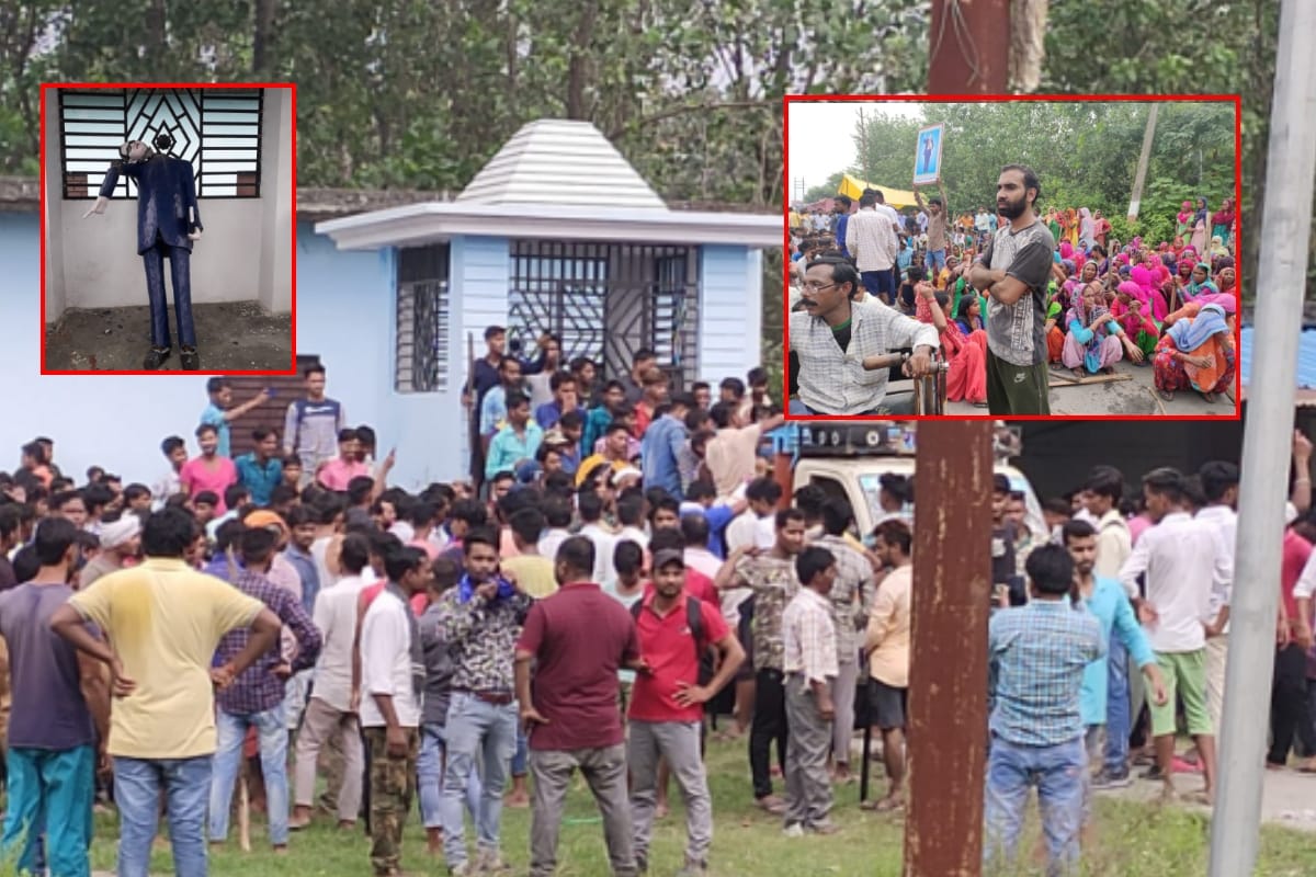 Dr. Bhim Rao Ambedkar statue Damaged In saharanpur, people rucks