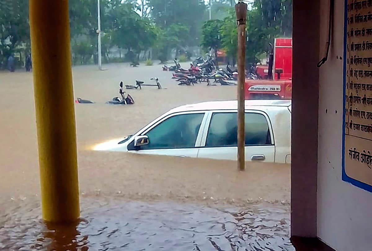 Mass life in Madhya Pradesh, Maharashtra and Andhra due to heavy rain, see in pictures