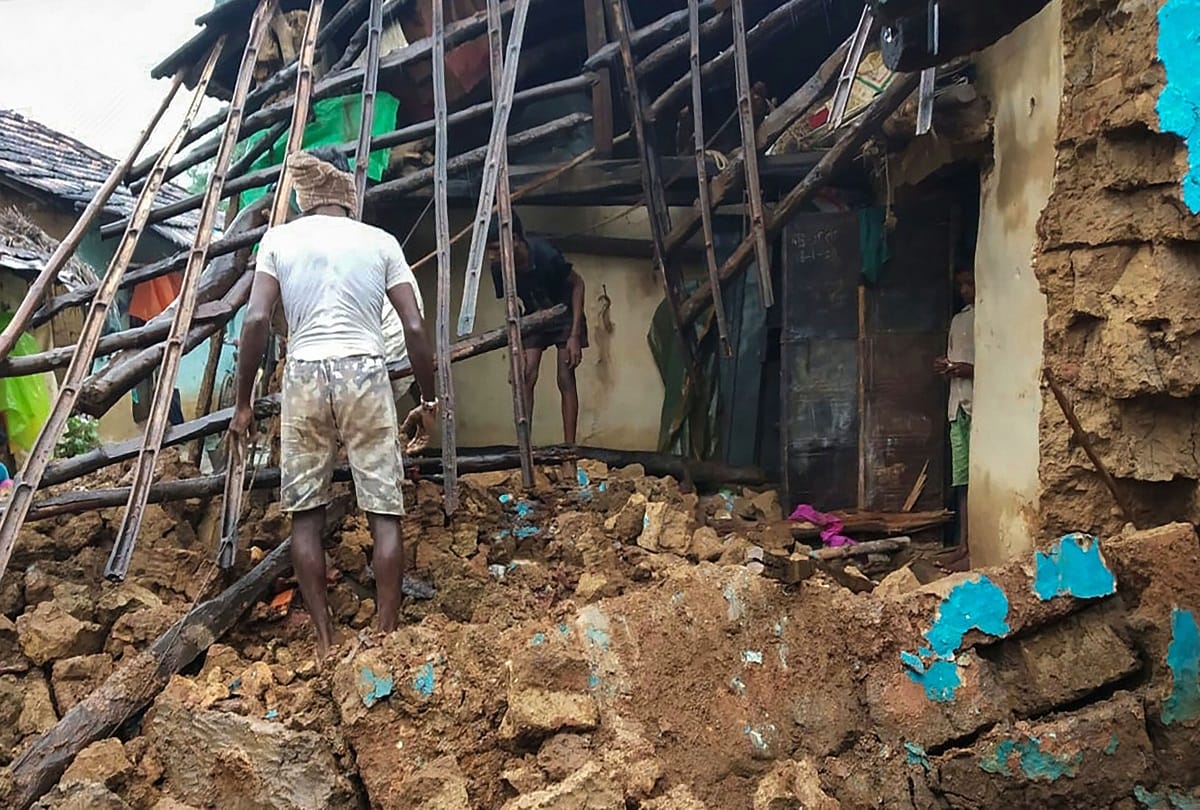 Mass life in Madhya Pradesh, Maharashtra and Andhra due to heavy rain, see in pictures