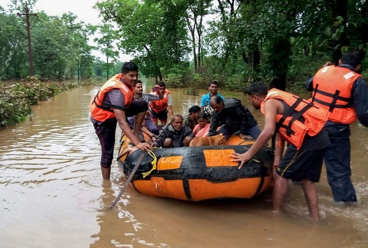 Over 16,000 people evacuated to safer places from flood area in madhya pradesh