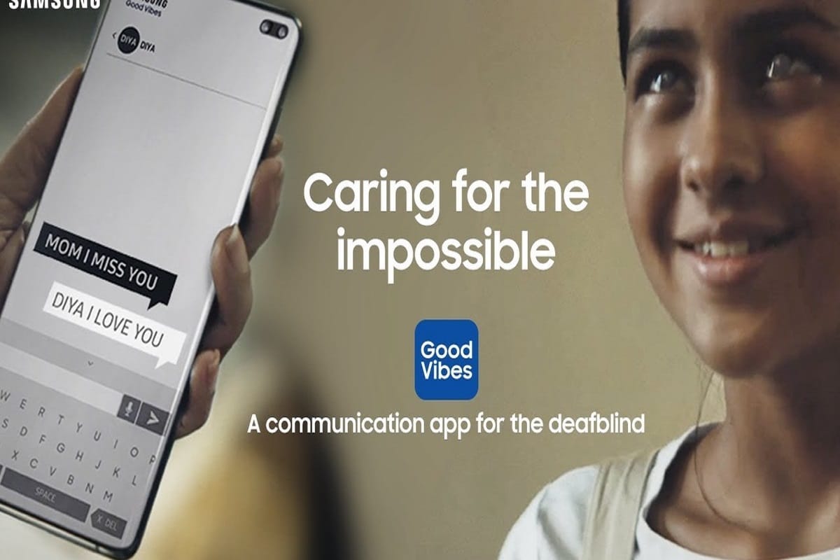 Samsung Launches Good Vibes And Relumino App For Deaf And Blind Person