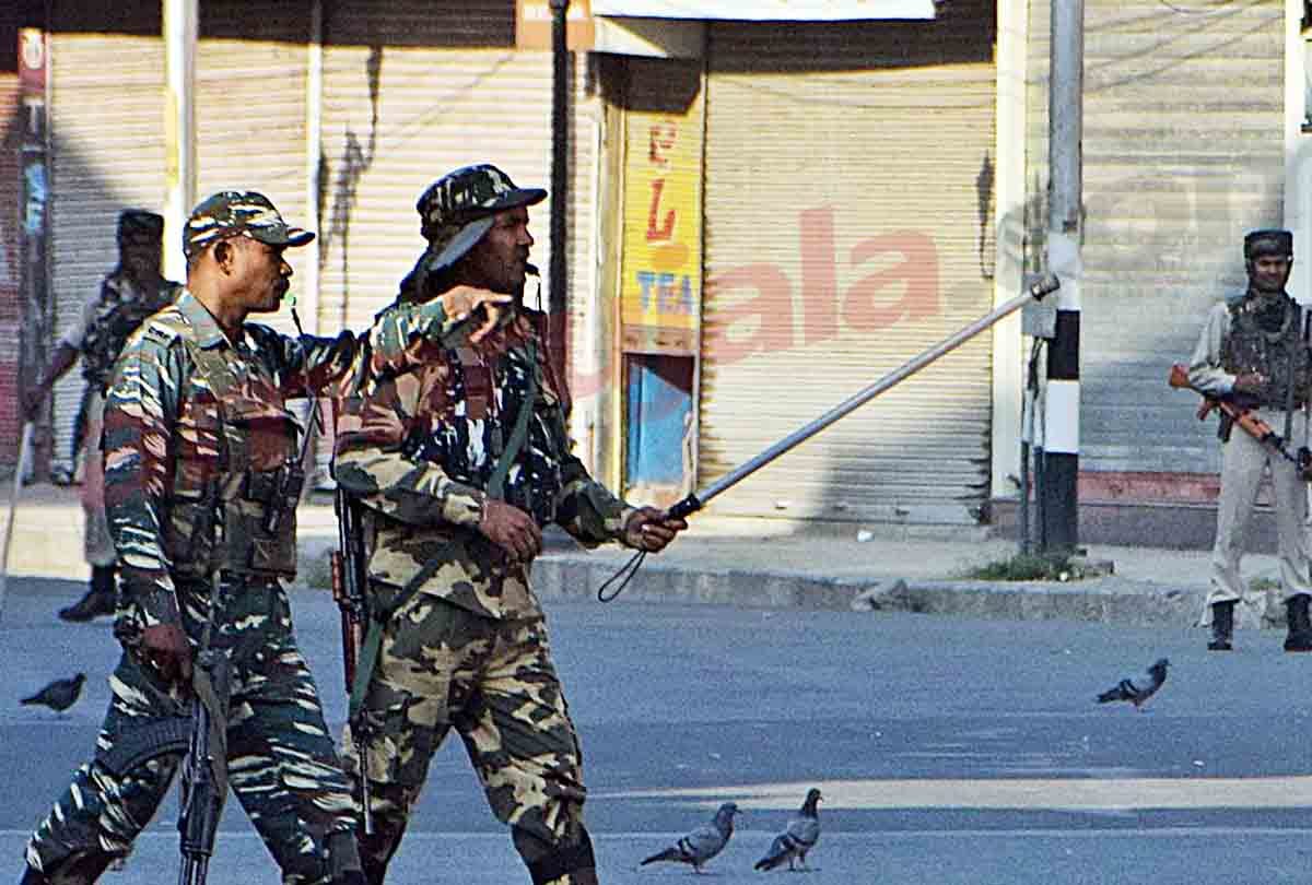 kashmir latest photos of restrictions after article 370 revoked, latest visual of jammu kashmir