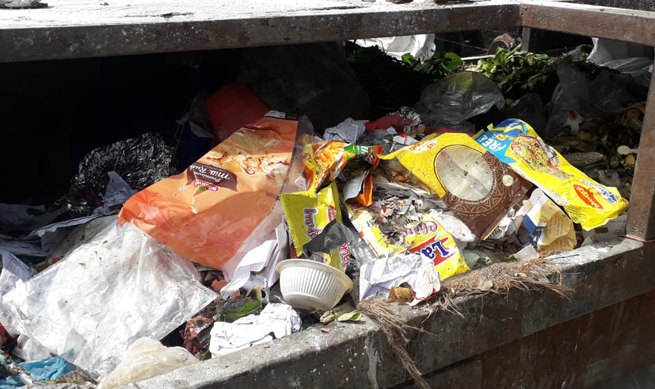 Polythene is damaging the environment