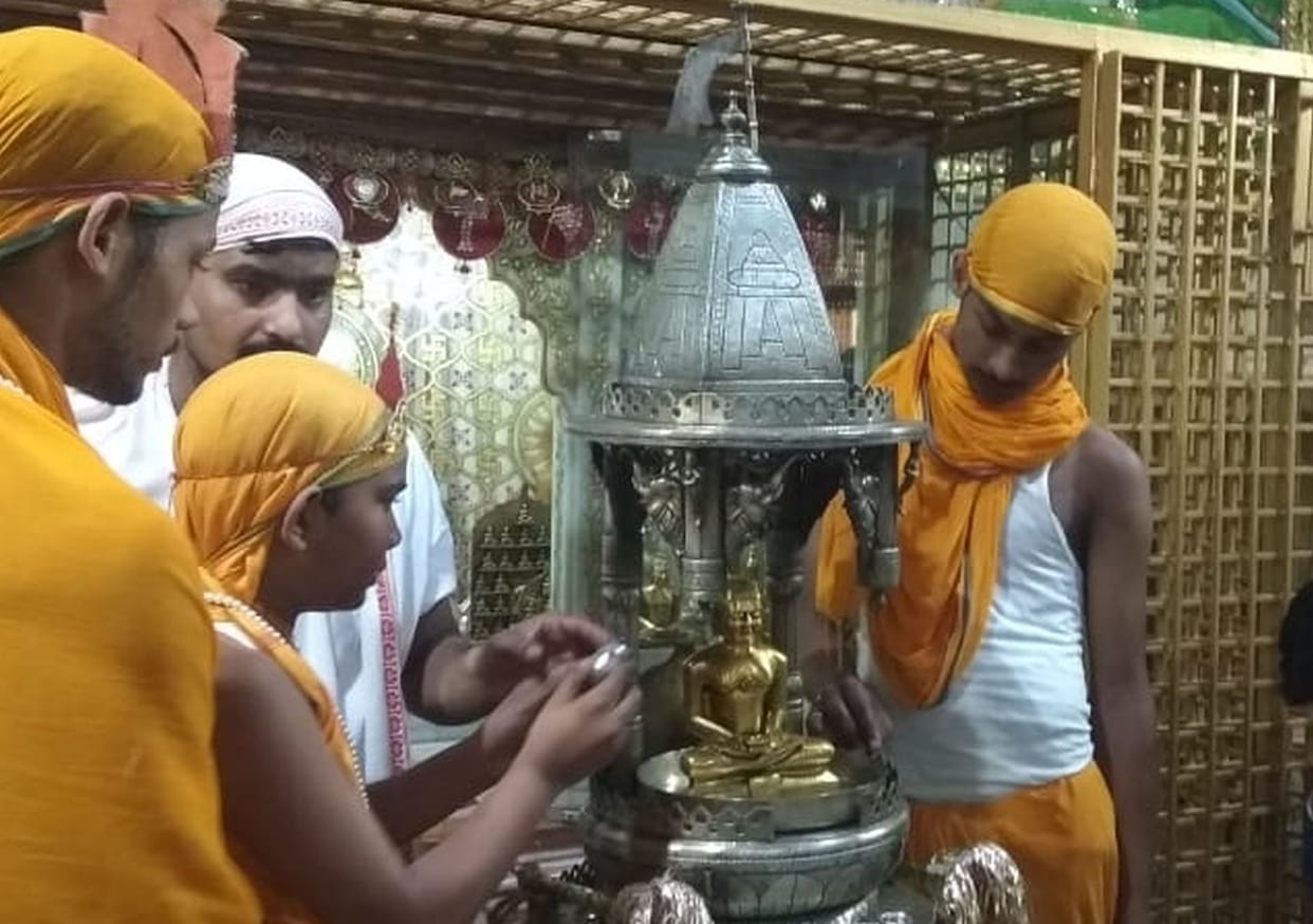 jaldhara, jain festivel, celebration in firozabad