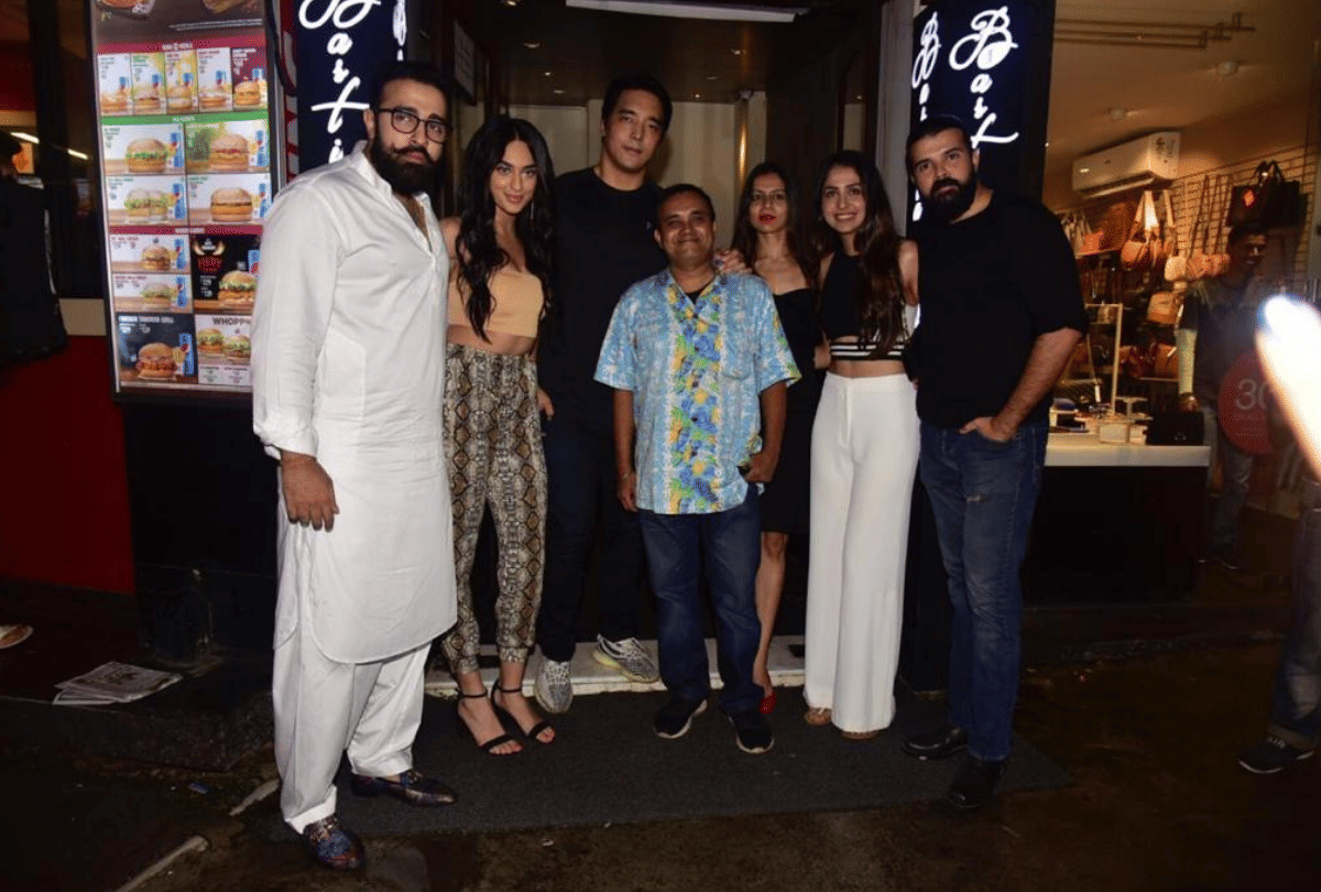 Danny Denzongpa son Rinzing Denzongpa host party for his movie team