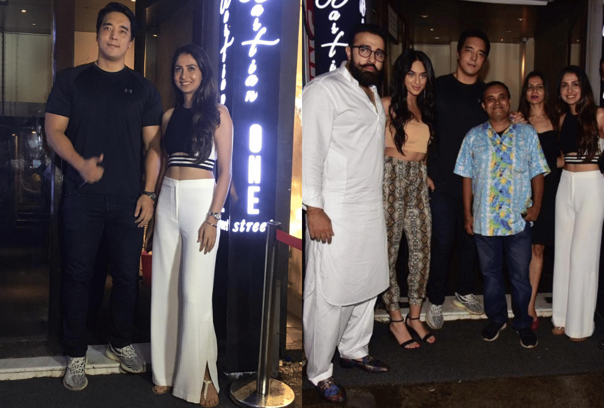 Danny Denzongpa son Rinzing Denzongpa host party for his movie team