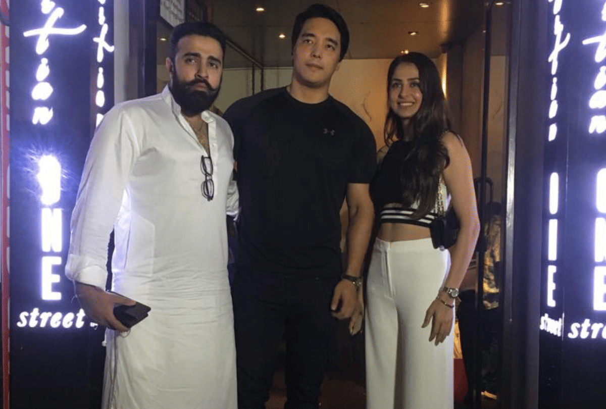 Danny Denzongpa son Rinzing Denzongpa host party for his movie team