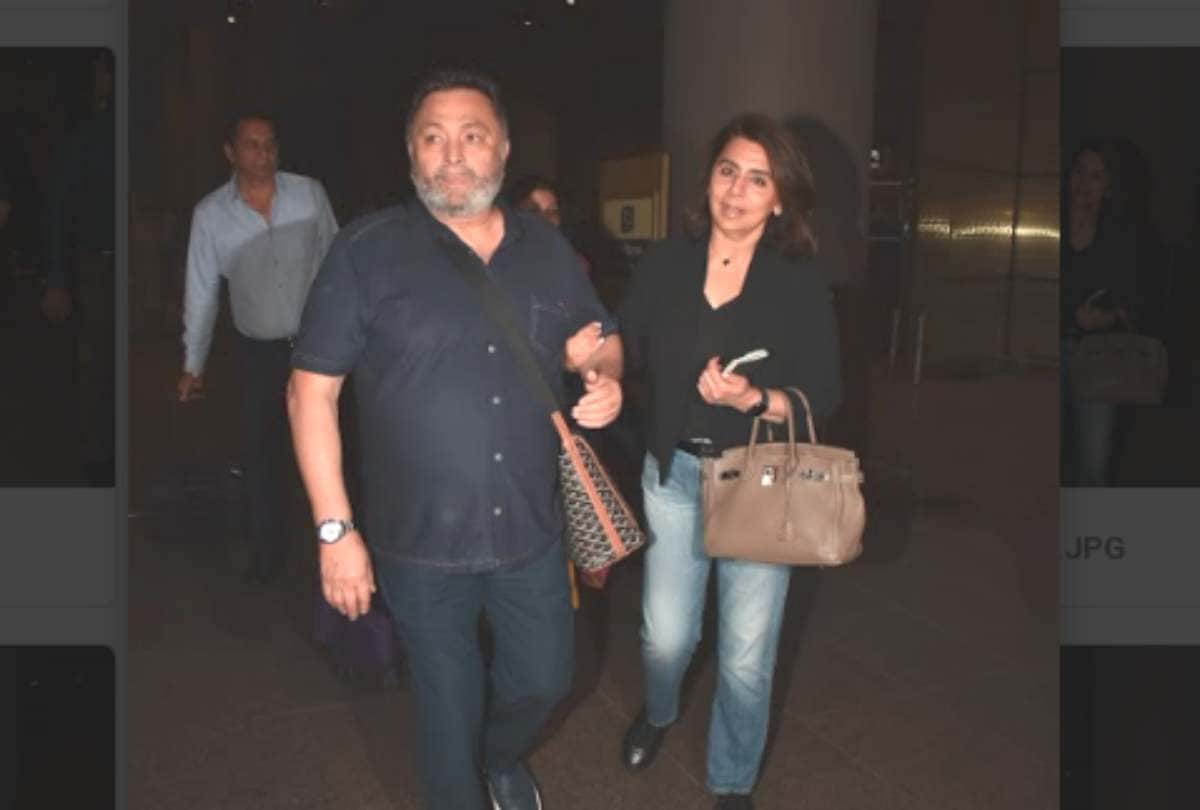 rishi kapoor visit neil nitin mukesh house after back in mumbai